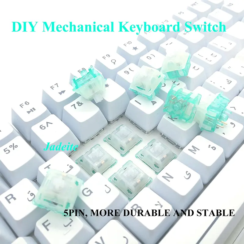 Mechanical keyboard with RGB lighting effect,conductive rubber keyboards,Mechanical Keyboard China Factory