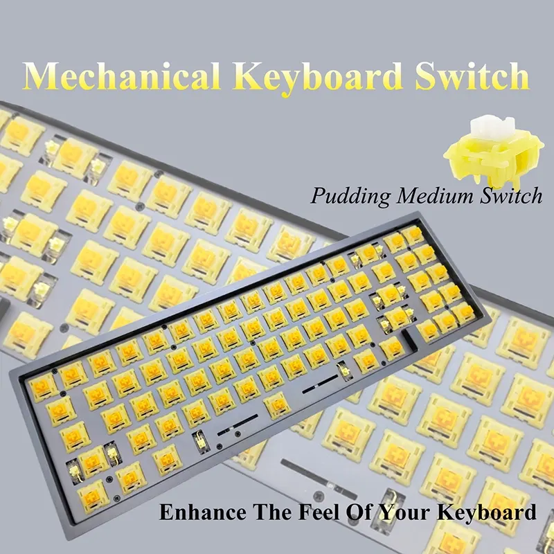 CNC Keyboard ,Silent mechanical keyboard China factory,Wireless mechanical keyboard
